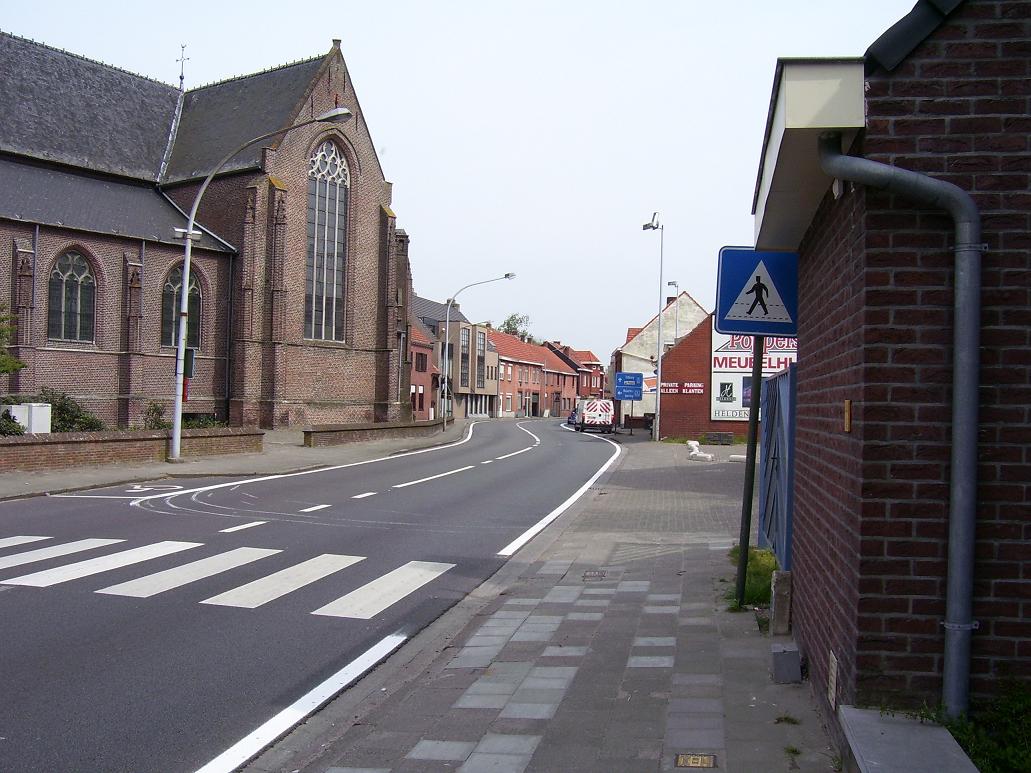 zicht in dorp