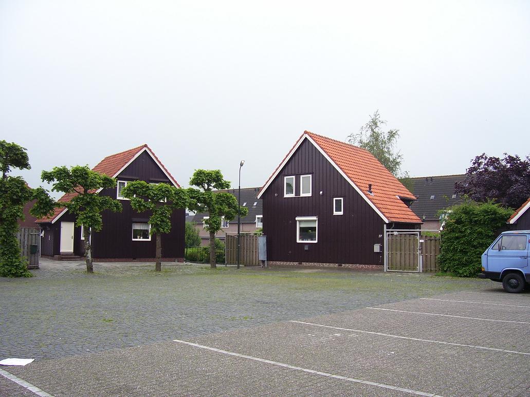 houten huisjes stationstraat