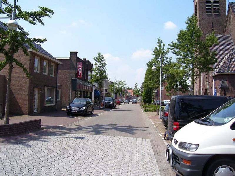zicht in straat